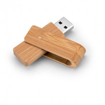 Pen Drive em Bambu Personalizado - PED60